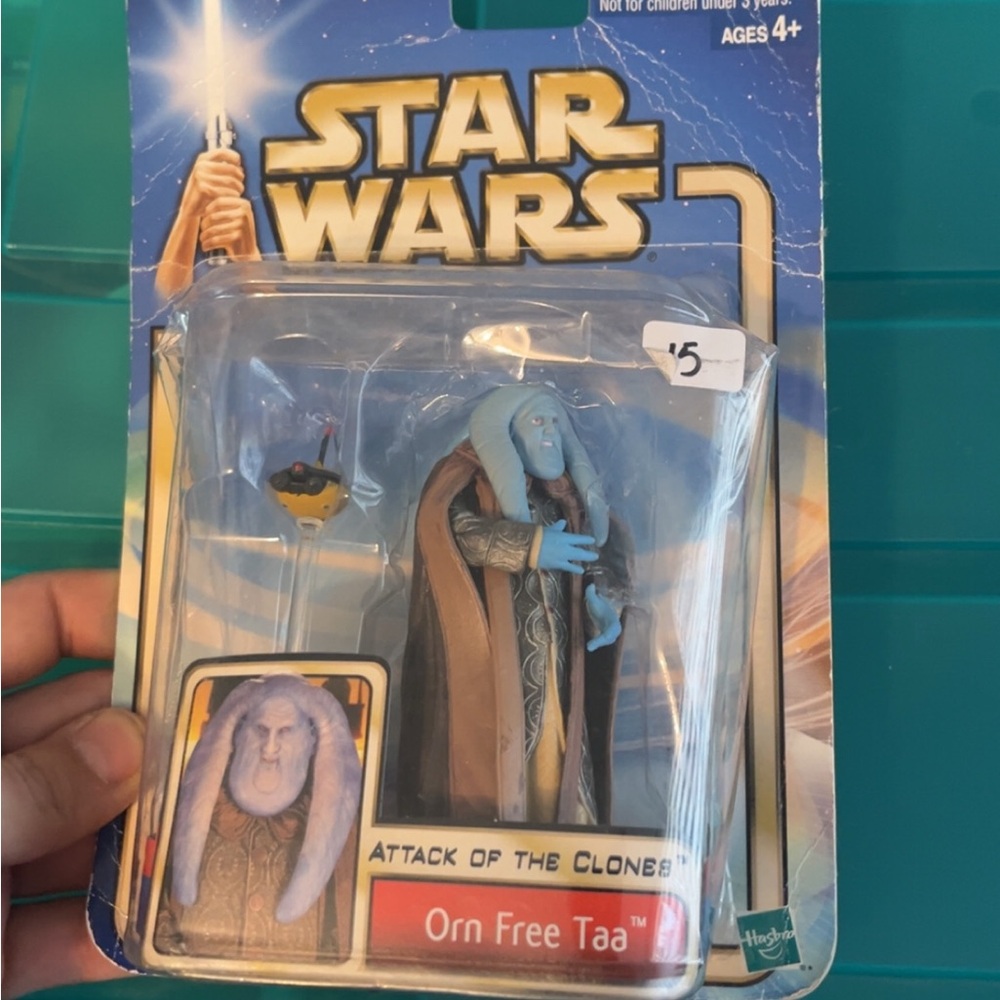 Star Wars Orn Free Taa Blue and Brown Figure